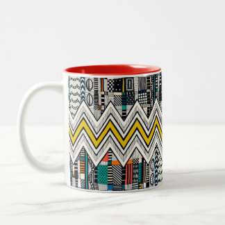 SPARRE-Gelbe Zwei-Tone-Tasse Zweifarbige Tasse