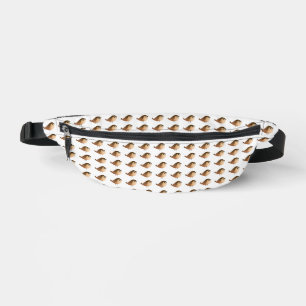 Sparrow Bird-Cartoon Bauchtasche