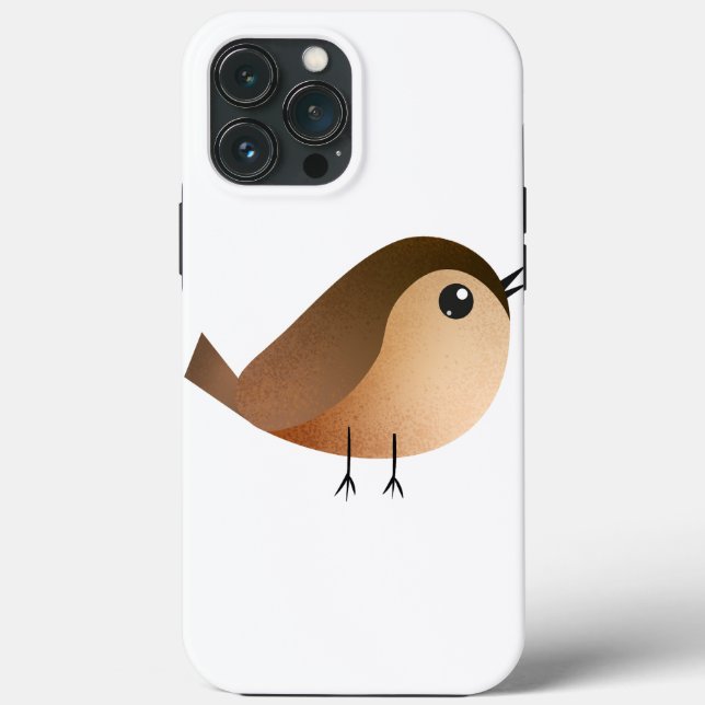 Sparrow Bird-Cartoon Case-Mate iPhone Hülle (Rückseite)