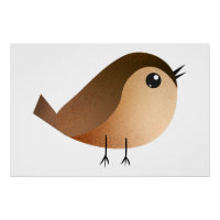 Sparrow Bird-Cartoon