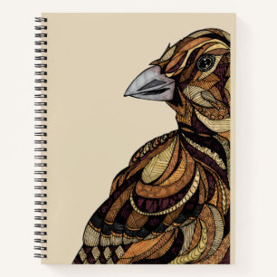 Sparrow Sketchbook Notizbuch