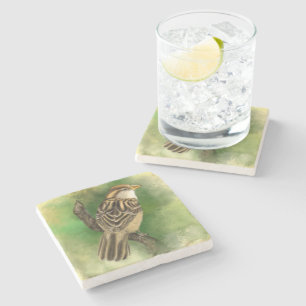Sparrow Stone Untersetzer Little Bird