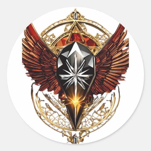 "Sparrow Whispers : Sticker (Devant)