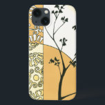 Sparse Tree Silhouette von Megan Meagher Case-Mate iPhone Hülle<br><div class="desc">Ein spärlicher Baum greift in diesem Stück durch Meagan Meagher ans Licht. Die Silhouette verleiht dem Gemälde ein Spuk Ambiente,  auch wenn Gelb und Orange eine Helligkeit und Helligkeit vermitteln.</div>