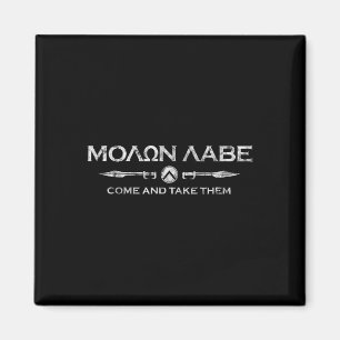 Sparta Gym und Fitness - Molon Labe Magnet