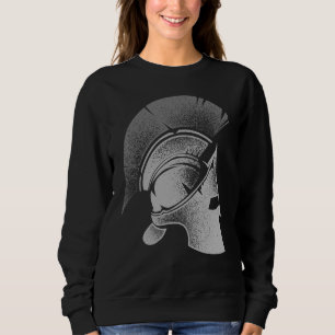 Spartan Greece Helmet Niedlich Gladiator Men Women Sweatshirt
