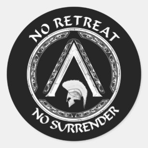 Spartan Guerrier et Sticker Symbole Lambda