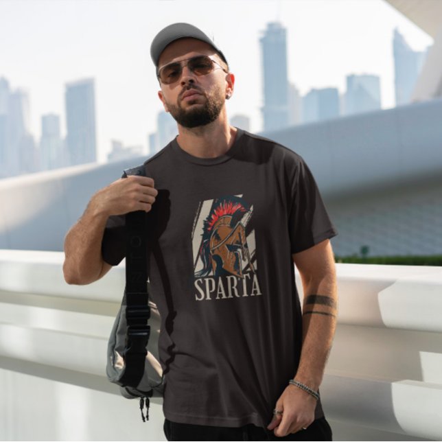 Spartan Helmet Historisch T-Shirt (Von Creator hochgeladen)