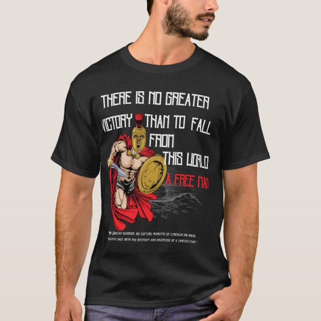 SPARTAN-Krieger T-Shirt (Vorderseite)