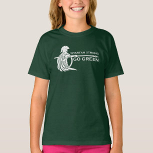 Spartan Strong Go Green Spartan Warriors T-Shirt
