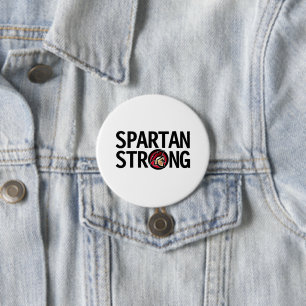Spartan Strong. Personalisierte Schaltfläche Button