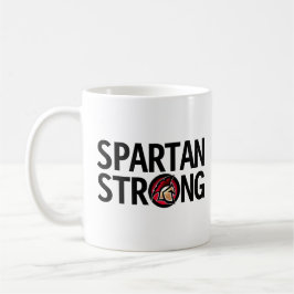 Spartan Strong. Personalisierte Umarmung Kaffeetasse