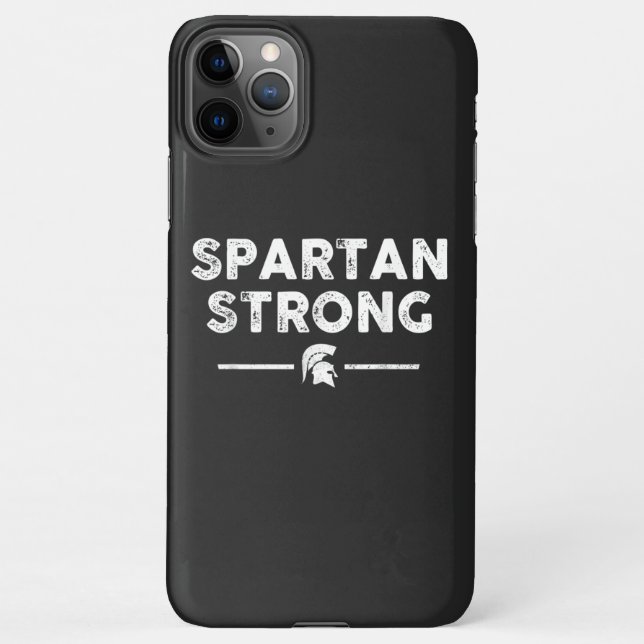 Spartan Strong, Spartan Community Honorars Victims iPhone Hülle (Rückseite)
