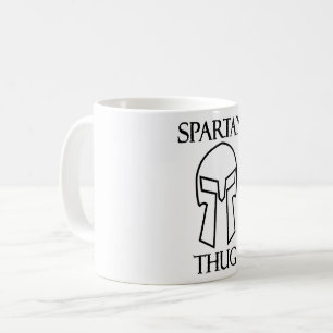 Spartan Thug - White 11 oz Classic Tasse