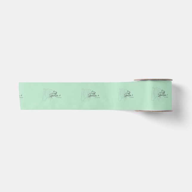 Spartan Tissue Paper (Liebe) Satinband (Vorderseite)