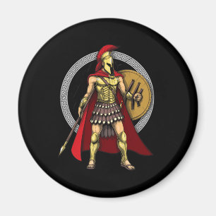 Spartan Warrior Magnet