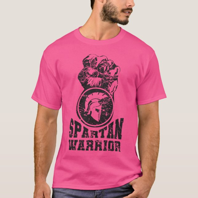 Spartan Warrior Vintag T-Shirt (Vorderseite)