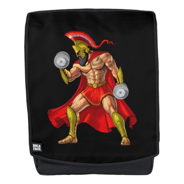 Spartan Warrior Weightlifting Rucksack (Vorderseite)