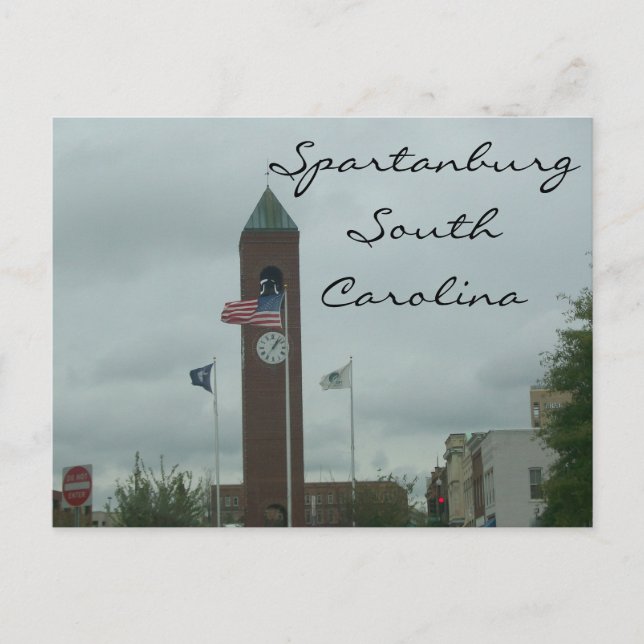 Spartanburg, SC Postcard Postkarte (Vorderseite)