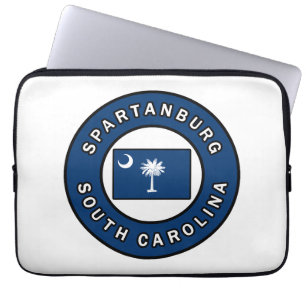 Spartanburg South Carolina Laptopschutzhülle