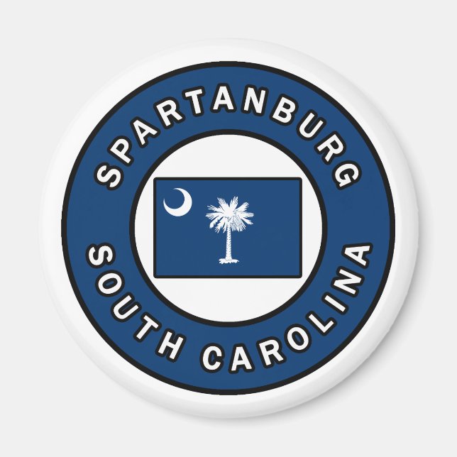 Spartanburg South Carolina Magnet (Vorne)