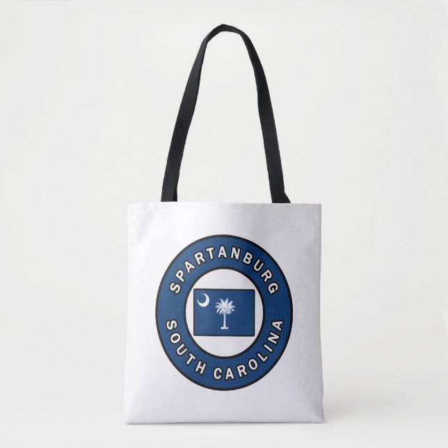Spartanburg South Carolina Tasche (Vorderseite)