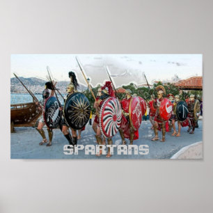 Spartaner, Poster