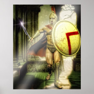 spartanischer Eindringling Poster