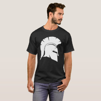 Spartanischer griechischer korinthischer Sturzhelm T-Shirt