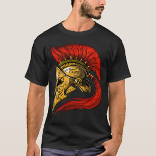 Spartanischer Helm T-Shirt