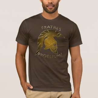 Spartanischer Kampf-Trojan griechisches T-Shirt
