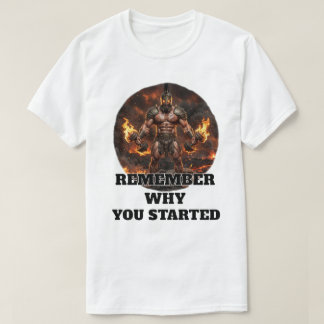 Spartanischer Krieger-Gym-Motivations-T-Shirt T-Shirt