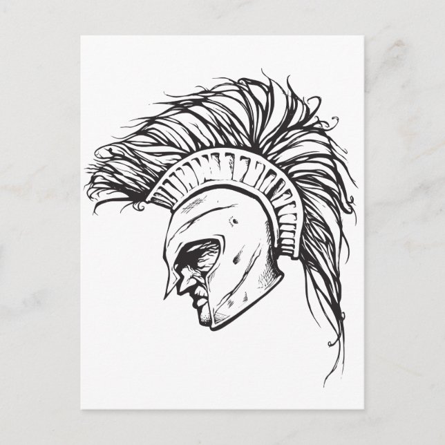 Spartans Postkarte (Vorderseite)