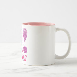 Spaß 2 B 17-Purple Zweifarbige Tasse