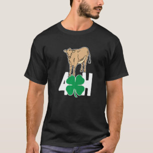 Spaß 4 h Liebe Kühe Rinder T-Shirt