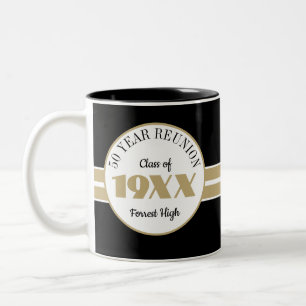 Spaß! 50-jährige Wiedersehen-Geschenk-Tasse Zweifarbige Tasse
