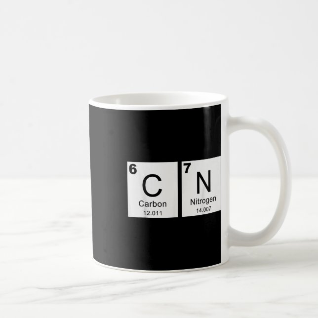 Spaß 67 Meme Sechs Sieben Lustiger Wissenschaftsle Kaffeetasse (Rechts)