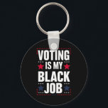 Spaß abstimmen ist mein Vintager schwarzer Job Schlüsselanhänger<br><div class="desc">Spaß abstimmen ist mein Vintager schwarzer Job</div>