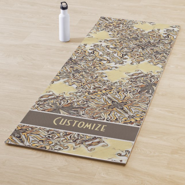 Spaß Abstrakt neutral Inspiriert modern Yogamatte (Beispiel)