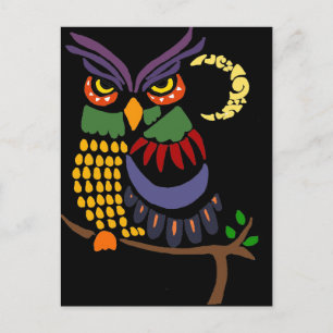 Spaß Abstrakte Kunst Postkarte