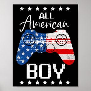 Spaß Alle amerikanischen Jungs 4. Juli Son Video G Poster