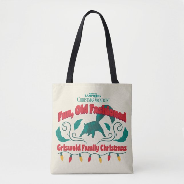 Spaß, altmodische Griswold Familie Weihnachten Tasche (Vorderseite)