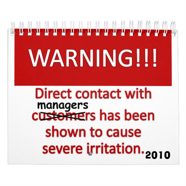 Spaß am Arbeitsplatz 2010 Kalender (Titelbild)