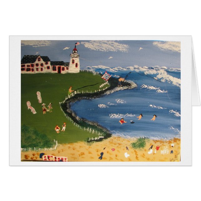 Spaß am heißen Sommertag (Vorderseite (Horizontal))