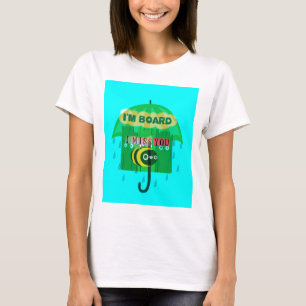 Spaß am Regentag: Eine Bienenperspektive. "Ich bin T-Shirt