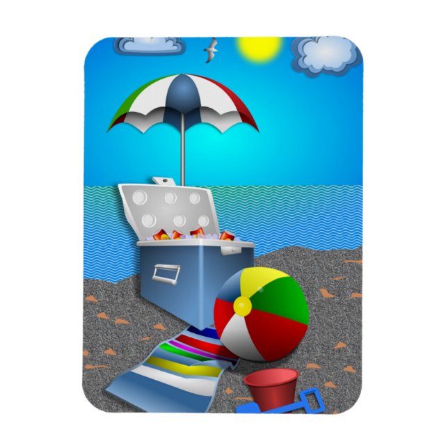 SPASS AM STRAND MAGNET (Vertikal)