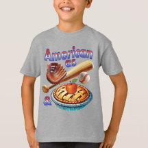 Spaß amerikanisch als Baseball & Apple Pie