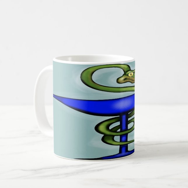 Spaß Apotheke Logo Kaffeetasse (Vorderseite Links)