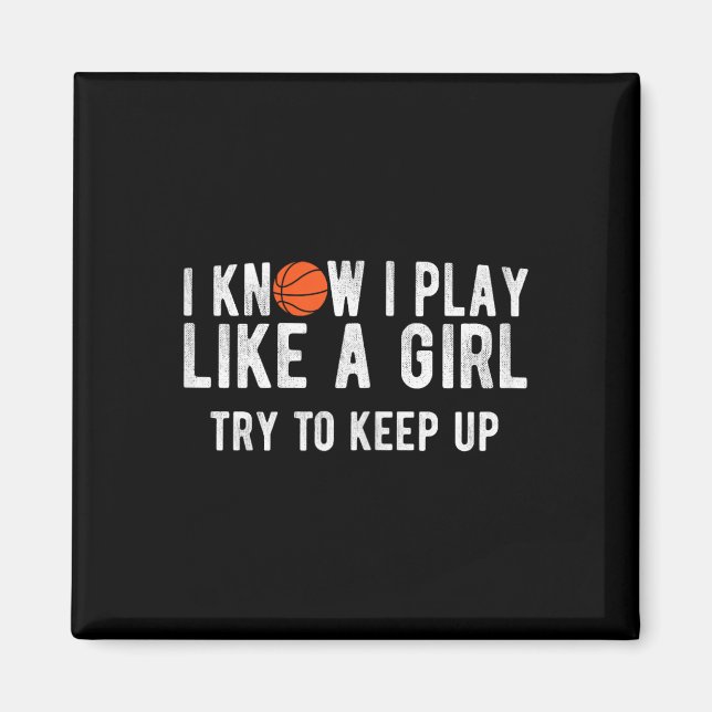 Spaß auf Bysketbyll spielt wie ein Girl Bbyll Magnet (Vorne)