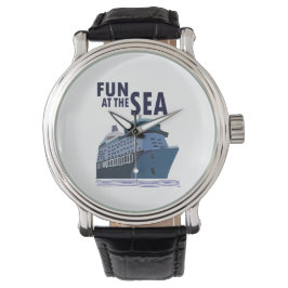 Spaß auf dem Kreuzfahrtschiff Armbanduhr